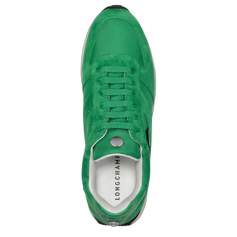 Longchamp Le Pliage Green Sneakers Yeşil | 56849-UQWY