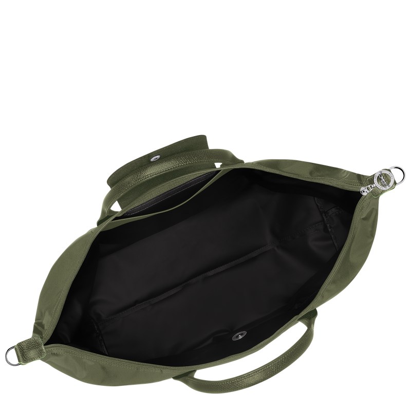 Longchamp Le Pliage Green Travel Bag Expandable Forest | 03562-ERPA