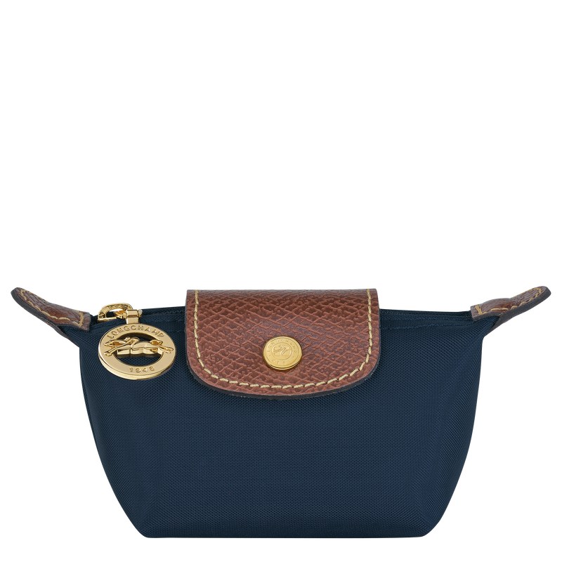 Longchamp Le Pliage Original Coin Purse Lacivert | 89570-ZUKG