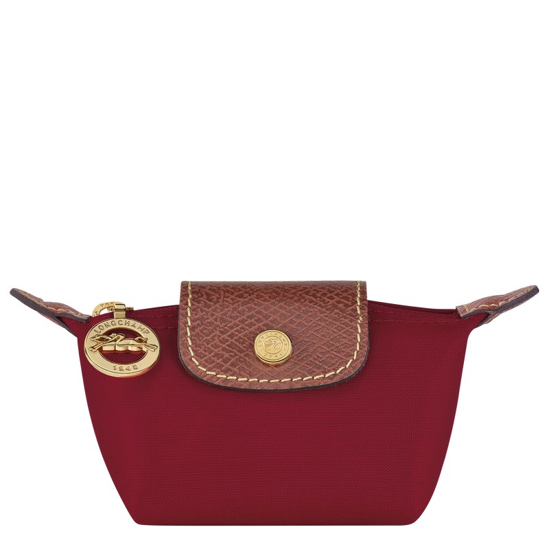 Longchamp Le Pliage Original Coin Purse Kırmızı | 13259-LWOA