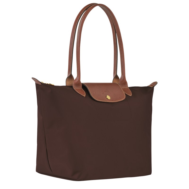 Longchamp Le Pliage Original L Tote Bag Ebony | 69214-UWNC