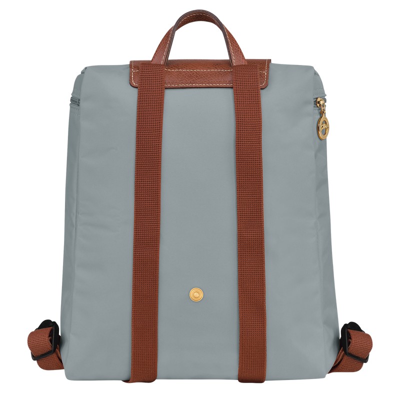 Longchamp Le Pliage Original M Backpack Steel | 89356-HEPA