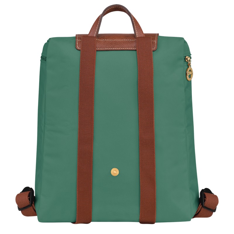 Longchamp Le Pliage Original M Backpack Sage | 46729-LBMC