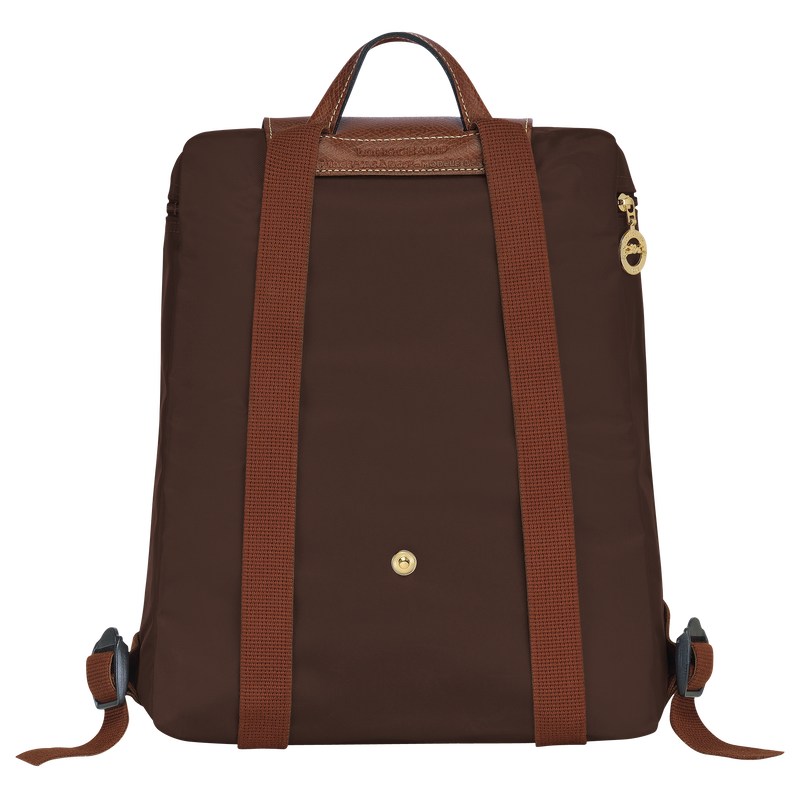 Longchamp Le Pliage Original M Backpack Ebony | 58940-UIZS