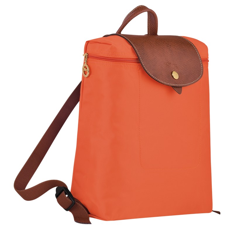 Longchamp Le Pliage Original M Backpack Turuncu | 82063-MOTR