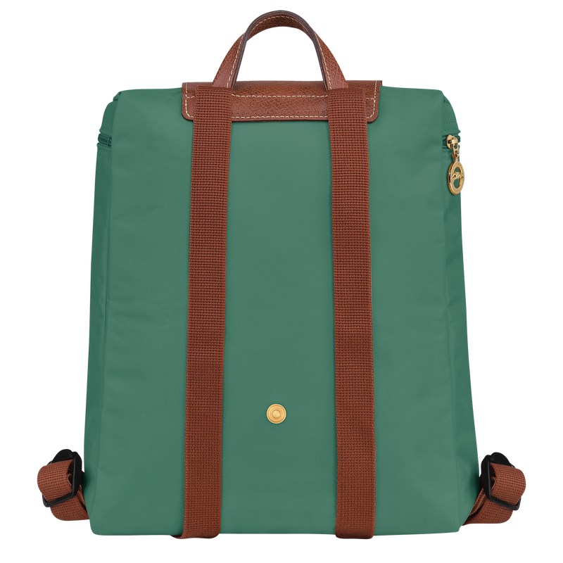 Longchamp Le Pliage Original M Backpack Sage | 56417-ZHFV