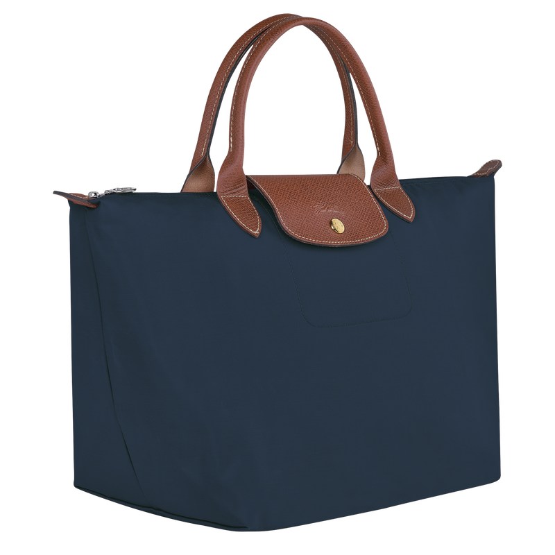 Longchamp Le Pliage Original M Handbag Lacivert | 64821-YCAK