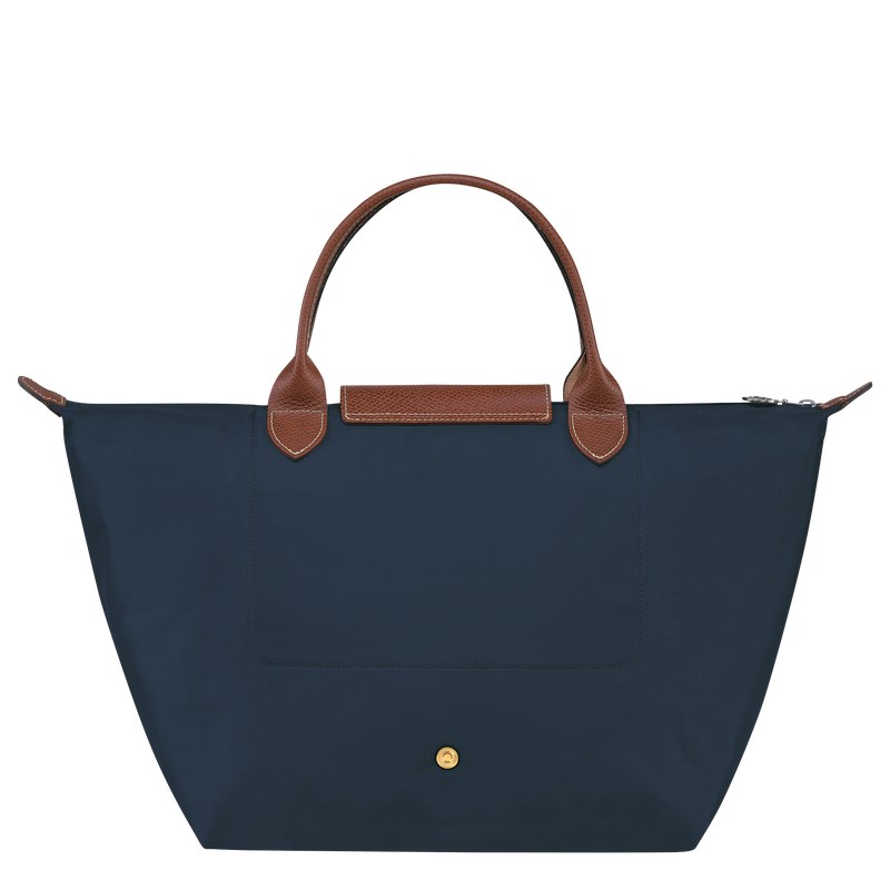 Longchamp Le Pliage Original M Handbag Lacivert | 64821-YCAK