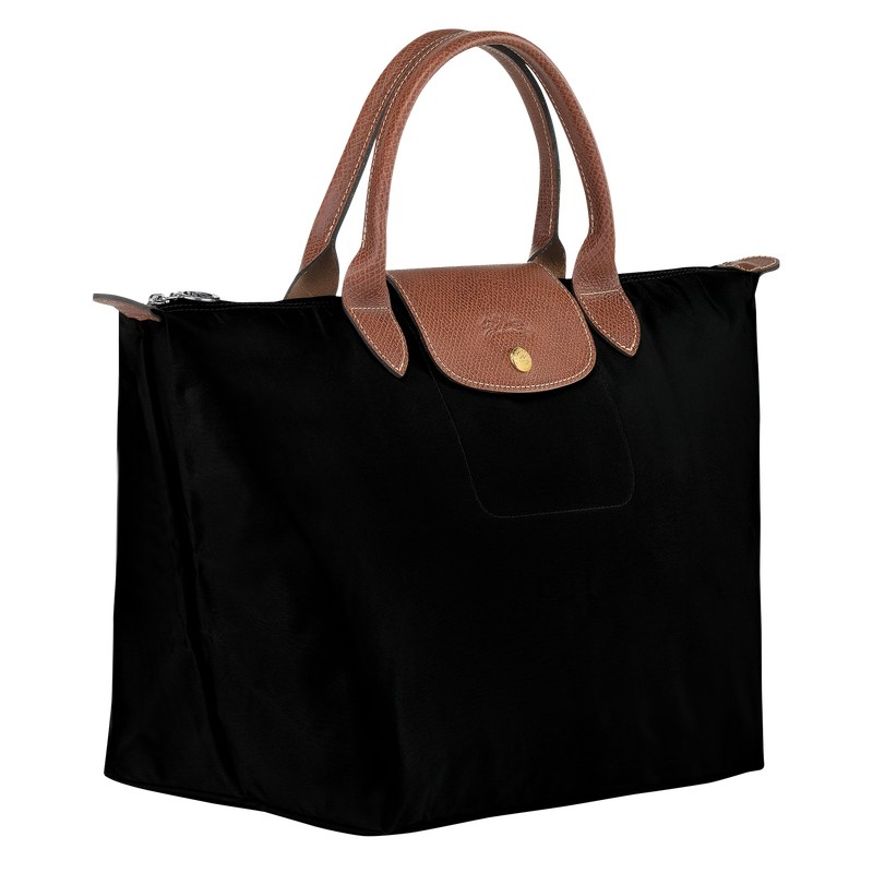 Longchamp Le Pliage Original M Handbag Siyah | 54376-OEHY