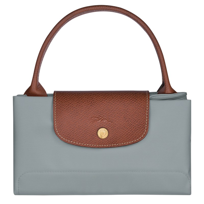 Longchamp Le Pliage Original M Handbag Steel | 80612-KEDY