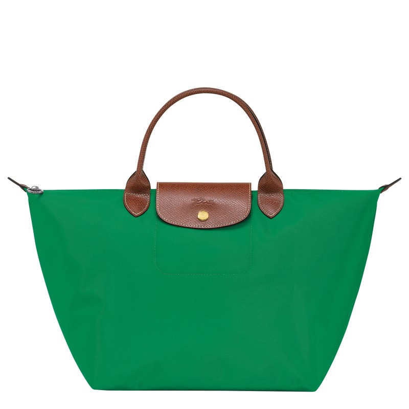 Longchamp Le Pliage Original M Handbag Yeşil | 51708-SVCB