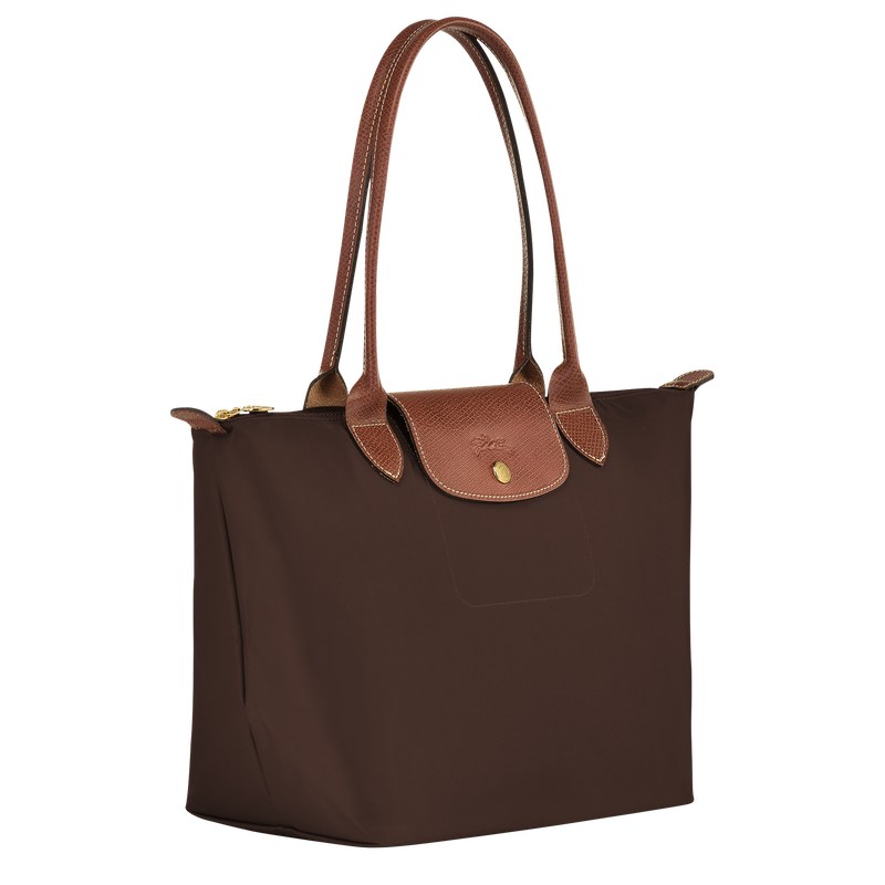 Longchamp Le Pliage Original M Tote Bag Ebony | 21937-NJGO