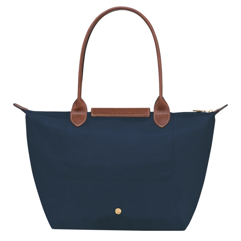 Longchamp Le Pliage Original M Tote Bag Lacivert | 98532-ZHUN