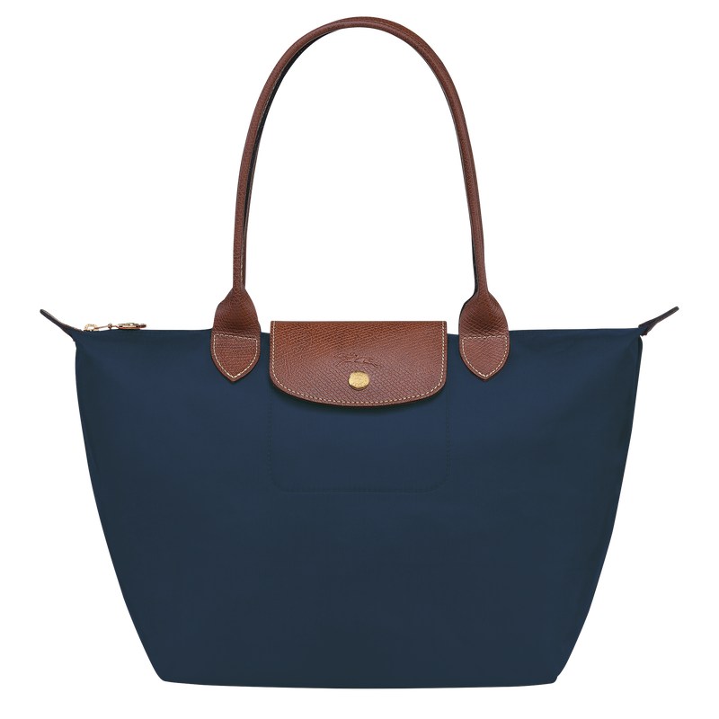 Longchamp Le Pliage Original M Tote Bag Lacivert | 98532-ZHUN