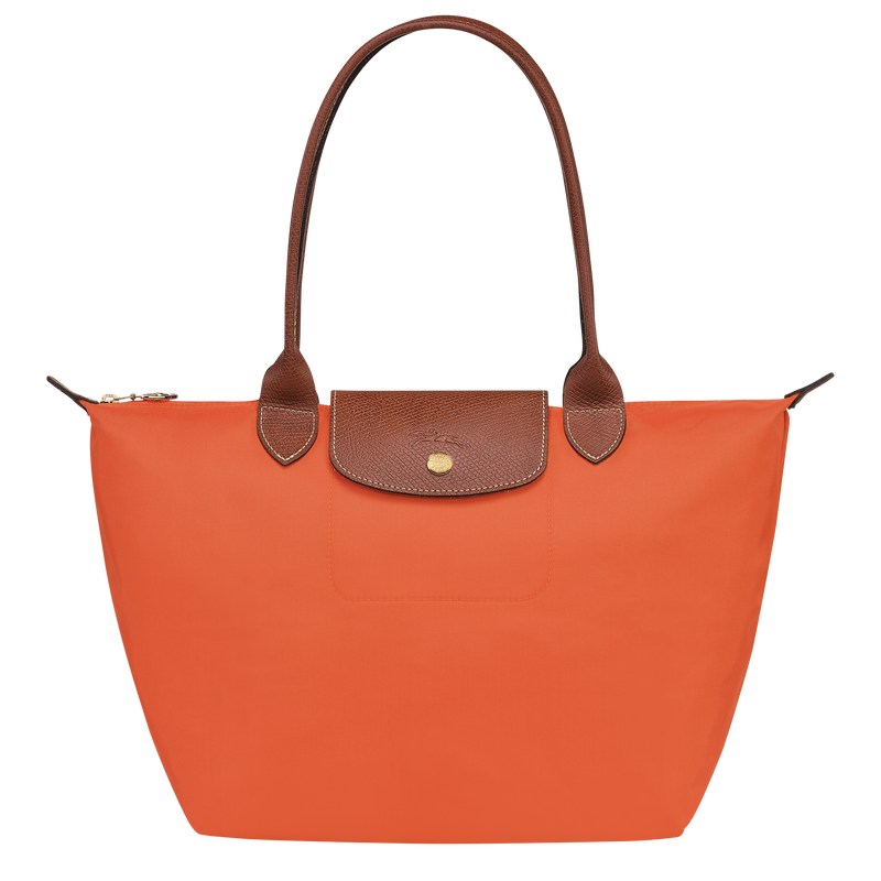 Longchamp Le Pliage Original M Tote Bag Turuncu | 76934-BSRN