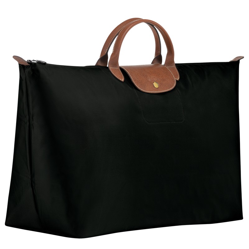 Longchamp Le Pliage Original M Travel Bag Siyah | 65074-XSHR