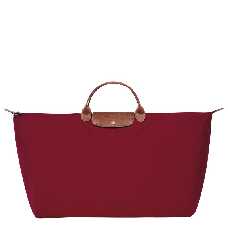 Longchamp Le Pliage Original M Travel Bag Kırmızı | 48709-DWNF