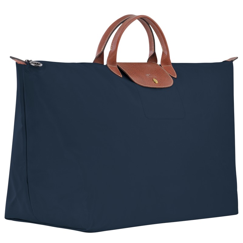 Longchamp Le Pliage Original M Travel Bag Lacivert | 71804-BEXN