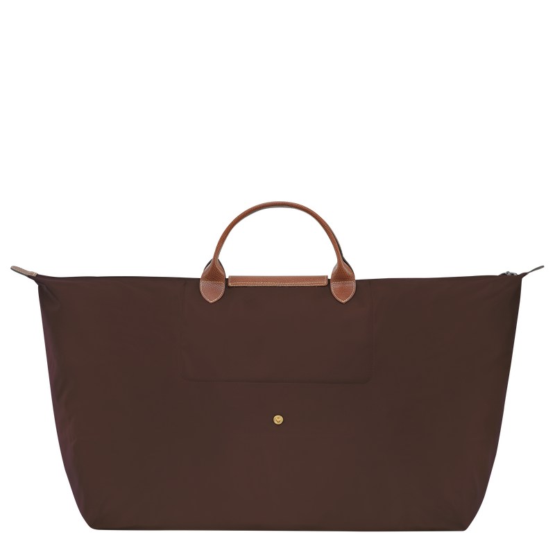 Longchamp Le Pliage Original M Travel Bag Ebony | 73450-FUXZ