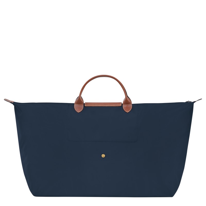 Longchamp Le Pliage Original M Travel Bag Lacivert | 95076-BTPL