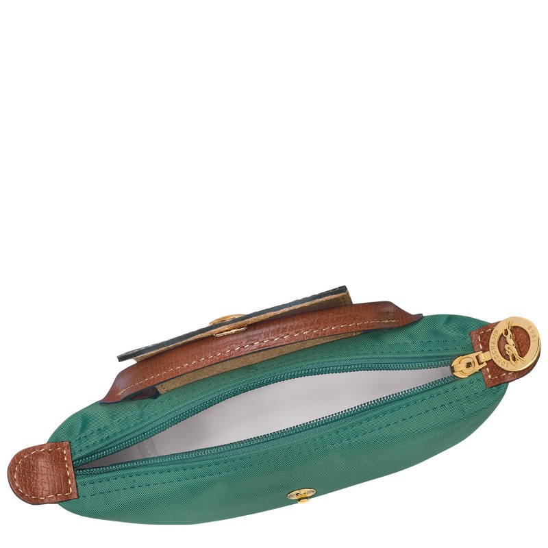 Longchamp Le Pliage Original Pouch With Handle Sage | 24801-STNA