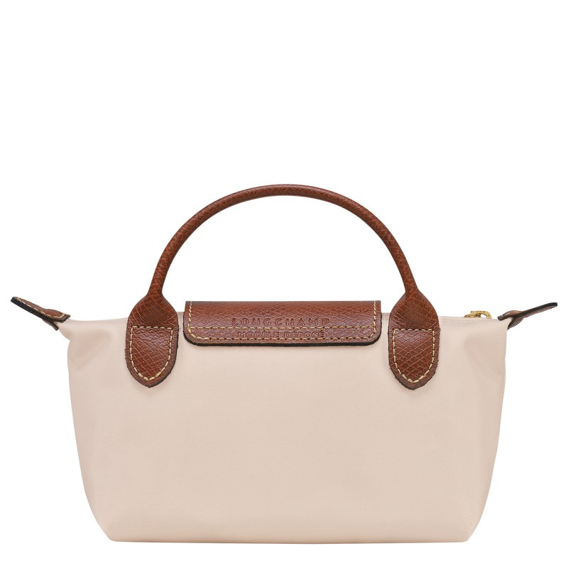 Longchamp Le Pliage Original Pouch With Handle Paper | 28645-OGSW