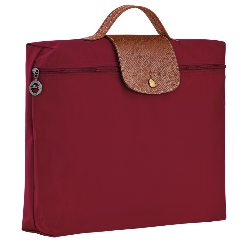 Longchamp Le Pliage Original S Briefcase Kırmızı | 92034-DLTO