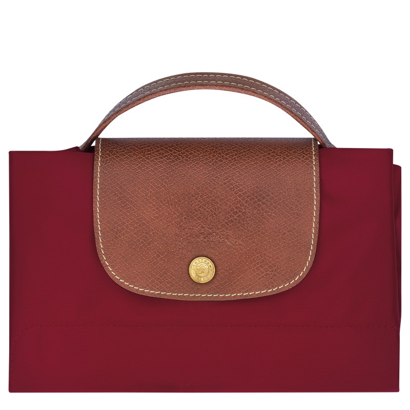 Longchamp Le Pliage Original S Briefcase Kırmızı | 92034-DLTO