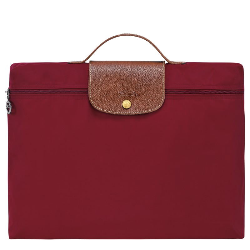 Longchamp Le Pliage Original S Briefcase Kırmızı | 92034-DLTO