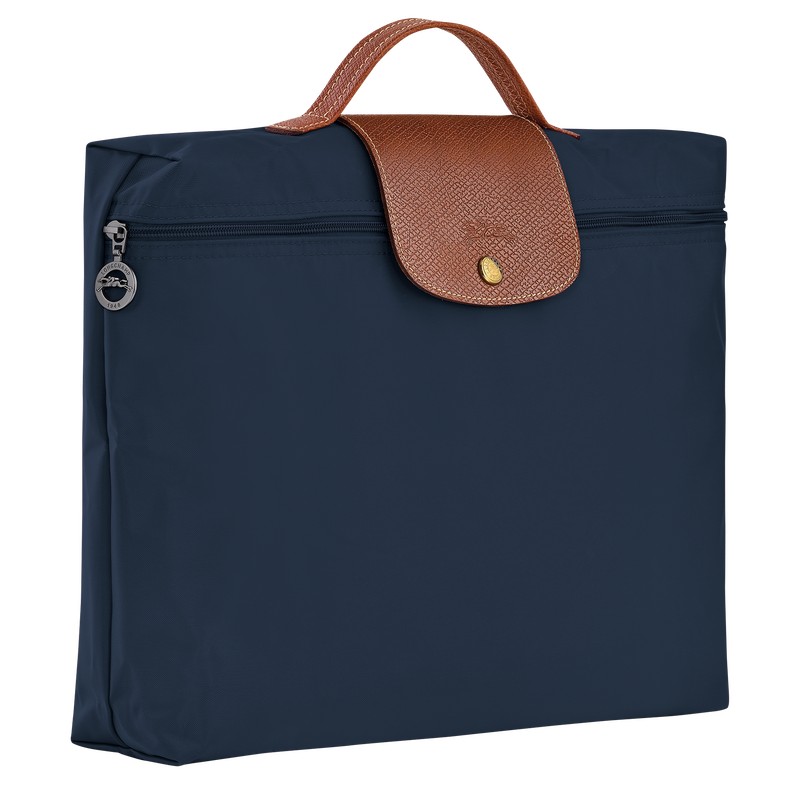 Longchamp Le Pliage Original S Briefcase Lacivert | 02413-ZLGS