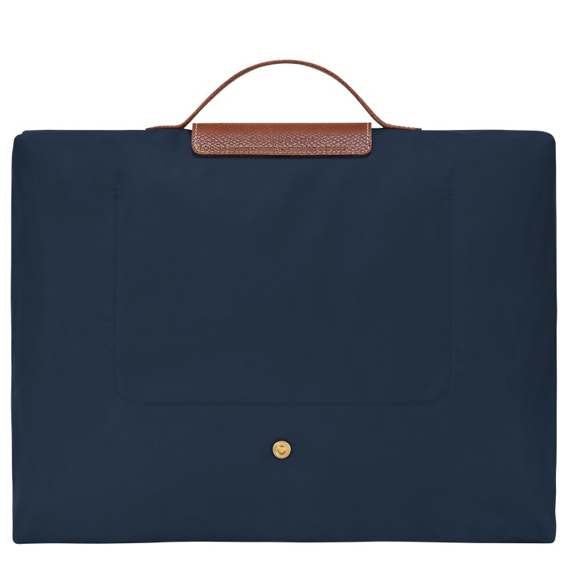 Longchamp Le Pliage Original S Briefcase Lacivert | 02413-ZLGS