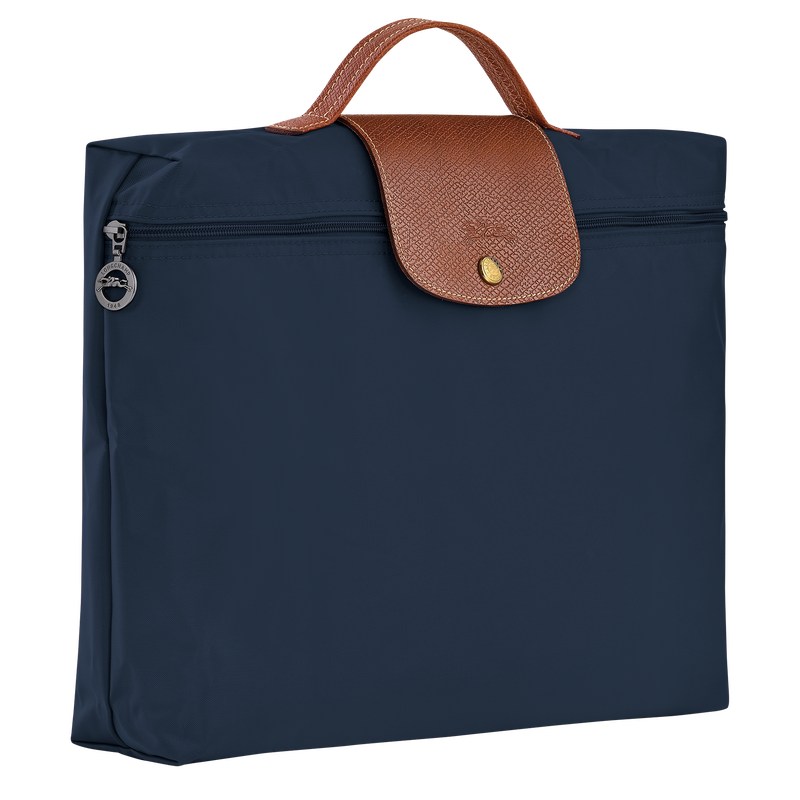 Longchamp Le Pliage Original S Briefcase Lacivert | 62487-FGPE