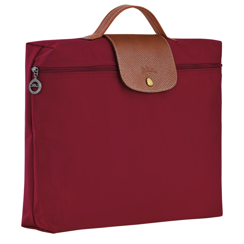 Longchamp Le Pliage Original S Briefcase Kırmızı | 20819-DLFP