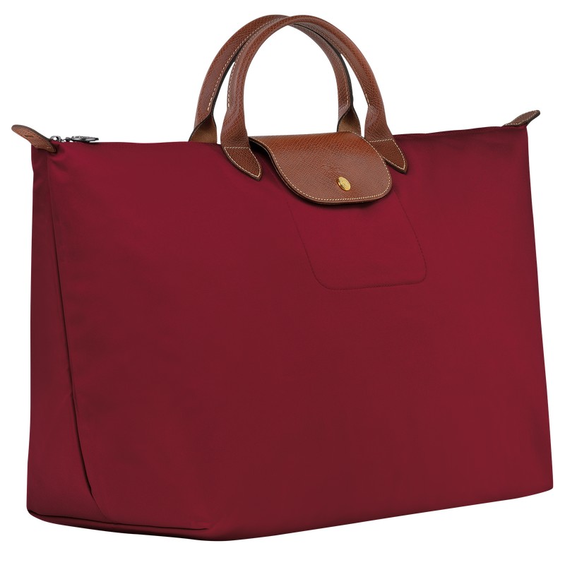 Longchamp Le Pliage Original S Travel Bag Kırmızı | 49075-BVLG