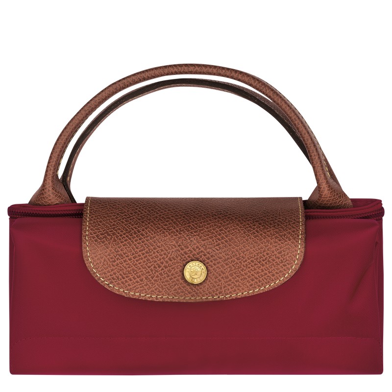 Longchamp Le Pliage Original S Travel Bag Kırmızı | 49075-BVLG