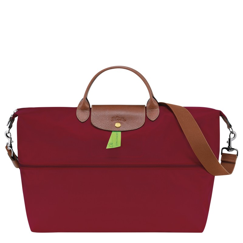 Longchamp Le Pliage Original Travel Bag Expandable Kırmızı | 97041-MXEC