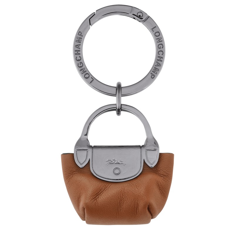 Longchamp Le Pliage Xtra Key Ring Cognac | 75183-HXBJ