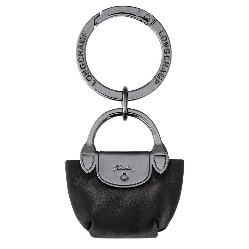 Longchamp Le Pliage Xtra Key Ring Siyah | 78651-AEFT