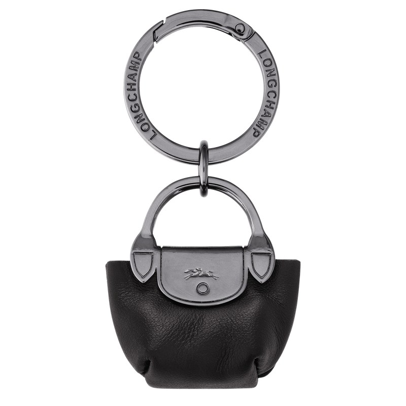 Longchamp Le Pliage Xtra Key Ring Siyah | 47921-XDSW