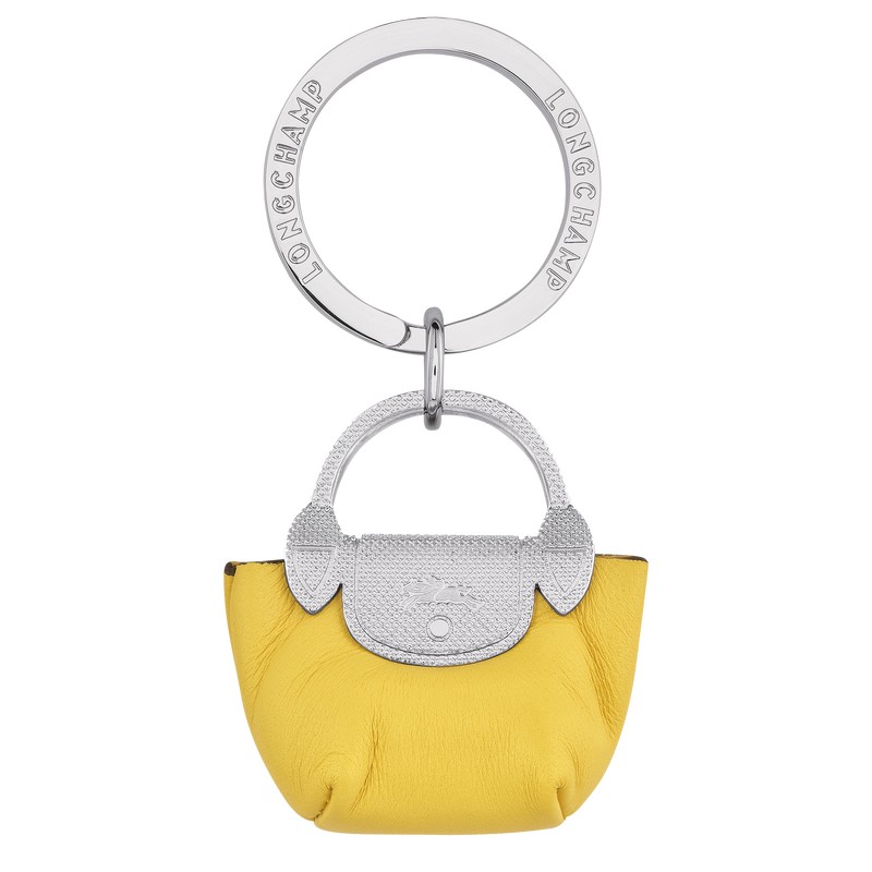 Longchamp Le Pliage Xtra Key Rings Sarı | 73964-HNQW