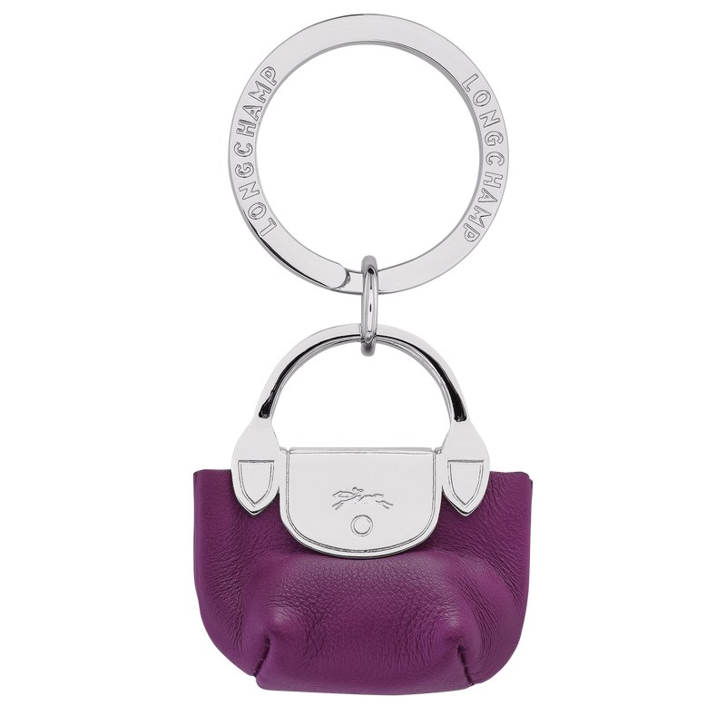 Longchamp Le Pliage Xtra Key Rings Violet | 45276-TUDK