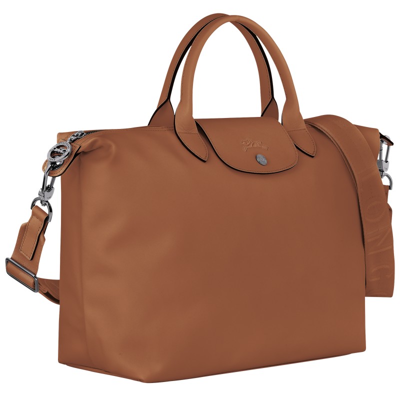 Longchamp Le Pliage Xtra L Handbag Cognac | 524-WVPSZG