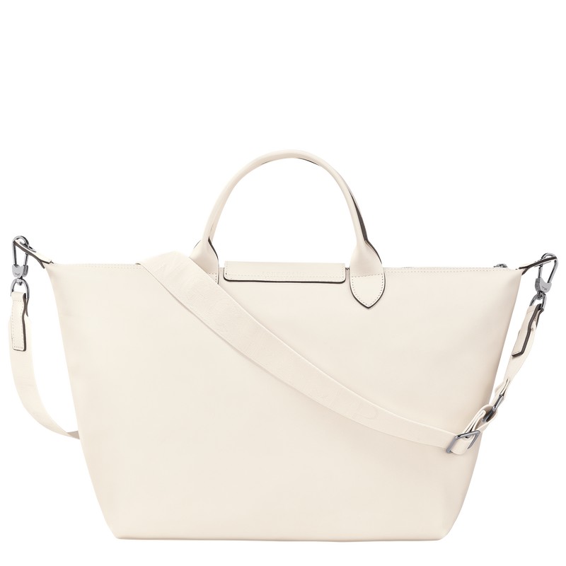 Longchamp Le Pliage Xtra L Handbag Ecru | 936-UMJLZG