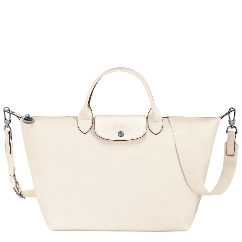 Longchamp Le Pliage Xtra L Handbag Ecru | 936-UMJLZG