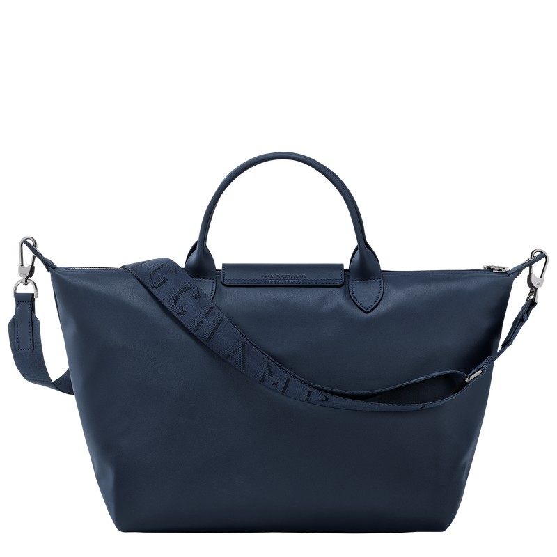 Longchamp Le Pliage Xtra L Handbag Lacivert | 702-RKGHAJ