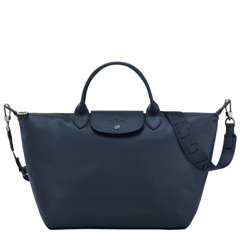 Longchamp Le Pliage Xtra L Handbag Lacivert | 702-RKGHAJ