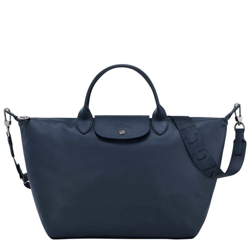 Longchamp Le Pliage Xtra L Handbag Lacivert | 912-PLFITE