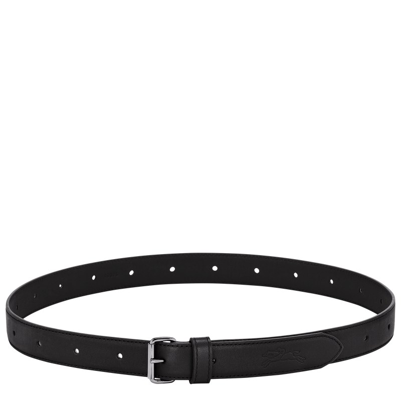 Longchamp Le Pliage Xtra Ladie\'s Belt Siyah | 10876-AISC