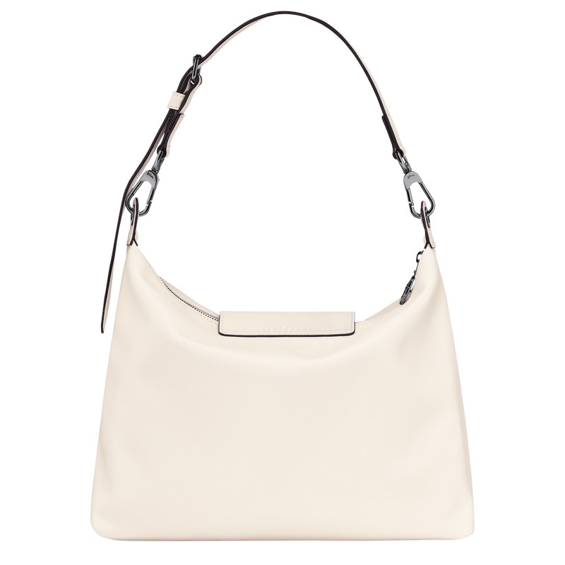 Longchamp Le Pliage Xtra M Hobo Bag Ecru | 41283-NHIZ