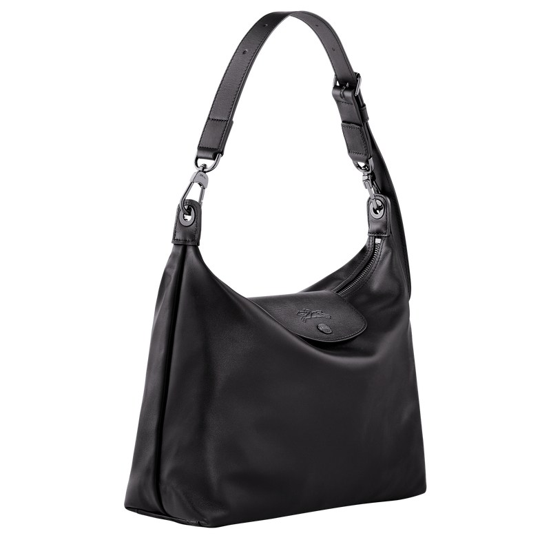 Longchamp Le Pliage Xtra M Hobo Bag Siyah | 74359-PAQX